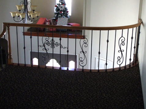 Balcony with Metal Spindles - Timeless
